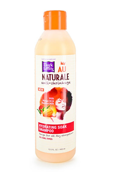 AU NATURALE ANTI-SHRINKAGE HYDRATING SOAK SHAMPOO -13.5OZ